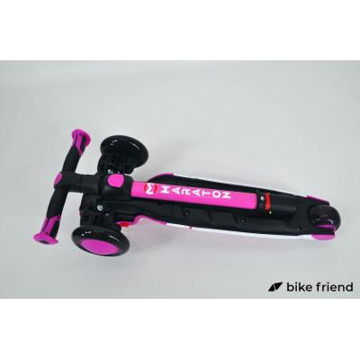 Самокат Maraton Global малиновый Самокат Maraton Global малиновый