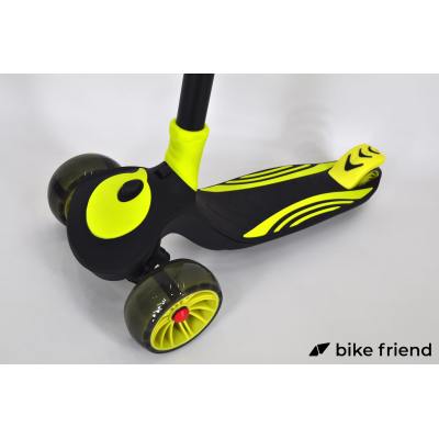 Самокат триколісний дитячий Maraton Golf B жовтий Самокат триколісний дитячий Maraton Golf B жовтий