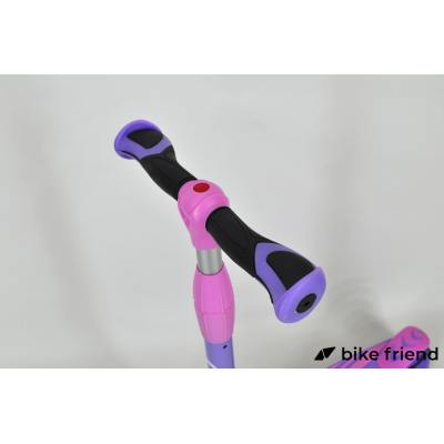 Самокат детский трехколесный Maraton Golf G розово-сиреневый Самокат детский трехколесный Maraton Golf G розово-сиреневый