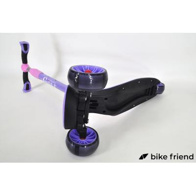 Самокат детский трехколесный Maraton Golf G розово-сиреневый Самокат детский трехколесный Maraton Golf G розово-сиреневый