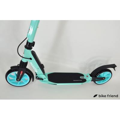 Самокат дитячий Maraton Leader бірюзовий Самокат дитячий Maraton Leader бірюзовий