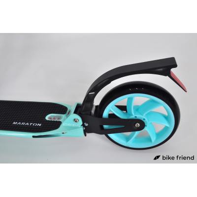 Самокат дитячий Maraton Leader бірюзовий Самокат дитячий Maraton Leader бірюзовий