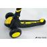 Трехколесный самокат Maraton Pony желтый с черным Трехколесный самокат Maraton Pony желтый с черным