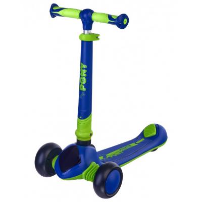 Триколісний дитячий самокат Maraton Pony B синій з зеленим Триколісний дитячий самокат Maraton Pony B синій з зеленим