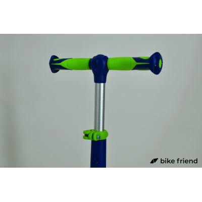 Триколісний дитячий самокат Maraton Pony B синій з зеленим Триколісний дитячий самокат Maraton Pony B синій з зеленим