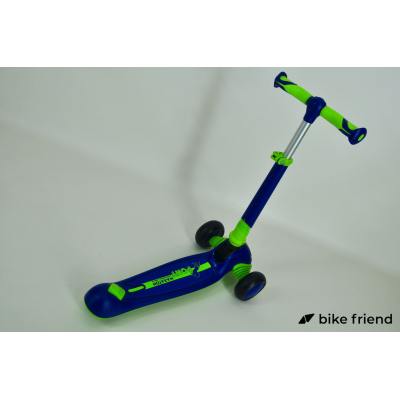 Триколісний дитячий самокат Maraton Pony B синій з зеленим Триколісний дитячий самокат Maraton Pony B синій з зеленим