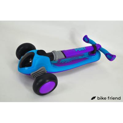 Триколісний дитячий самокат Maraton Pony G блакитний Триколісний дитячий самокат Maraton Pony G блакитний