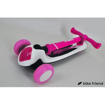 Детский трехколесный самокат Maraton Pony G розовый Детский трехколесный самокат Maraton Pony G розовый