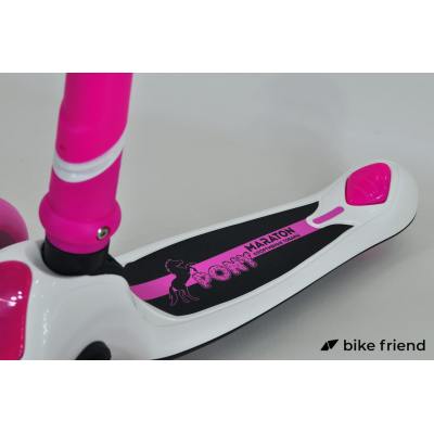 Детский трехколесный самокат Maraton Pony G розовый Детский трехколесный самокат Maraton Pony G розовый