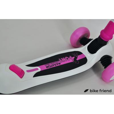 Детский трехколесный самокат Maraton Pony G розовый Детский трехколесный самокат Maraton Pony G розовый