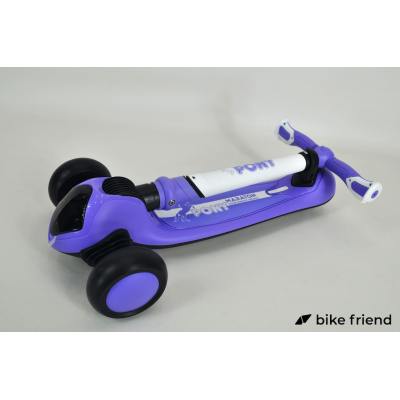 Триколісний самокат для дітей Maraton Pony G фіолетовий Триколісний самокат для дітей Maraton Pony G фіолетовий