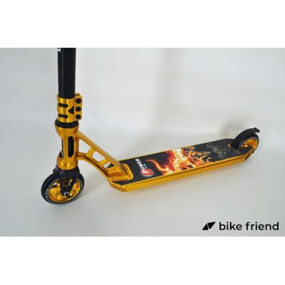 Трюковий самокат Maraton PowerSlide золотий Трюковий самокат Maraton PowerSlide золотий