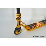 Трюковой самокат Maraton PowerSlide золотой