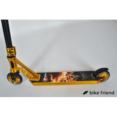 Трюковий самокат Maraton PowerSlide золотий Трюковий самокат Maraton PowerSlide золотий