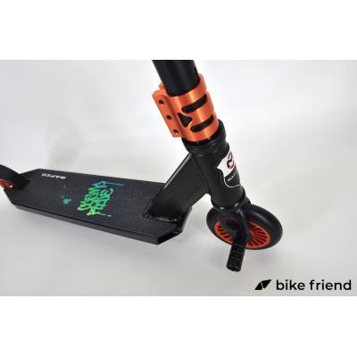 Трюковий самокат Maraton Rapid помаранчевий Трюковий самокат Maraton Rapid помаранчевий