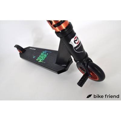 Трюковий самокат Maraton Rapid помаранчевий Трюковий самокат Maraton Rapid помаранчевий