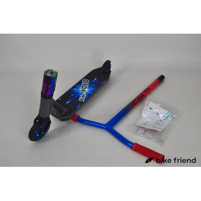 Трюковый самокат Maraton Ride Volo IHC Silver T02 Трюковый самокат Maraton Ride Volo IHC Silver T02