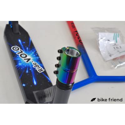 Трюковый самокат Maraton Ride Volo IHC Silver T02 Трюковый самокат Maraton Ride Volo IHC Silver T02