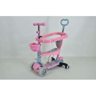 Самокат Maraton Sigma 5 в 1 рожевий Самокат Maraton Sigma 5 в 1 рожевий