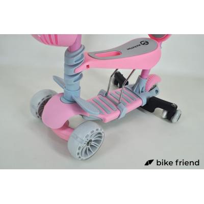 Самокат Maraton Sigma 5 в 1 рожевий Самокат Maraton Sigma 5 в 1 рожевий