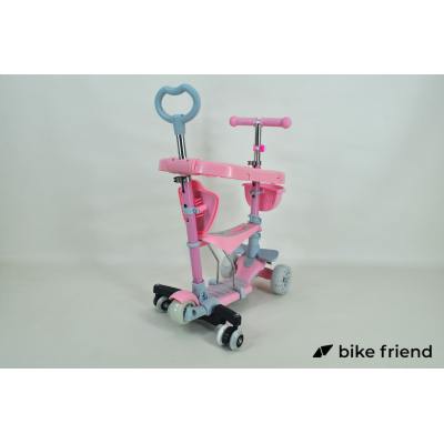 Самокат Maraton Sigma 5 в 1 рожевий Самокат Maraton Sigma 5 в 1 рожевий