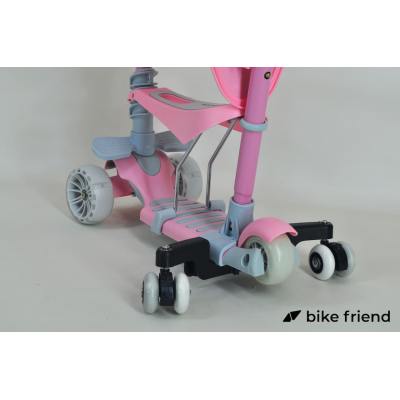 Самокат Maraton Sigma 5 в 1 рожевий Самокат Maraton Sigma 5 в 1 рожевий