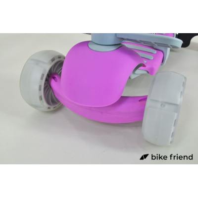 Дитячий триколісний самокат Maraton Sigma 5 в 1 фіолетовий Дитячий триколісний самокат Maraton Sigma 5 в 1 фіолетовий