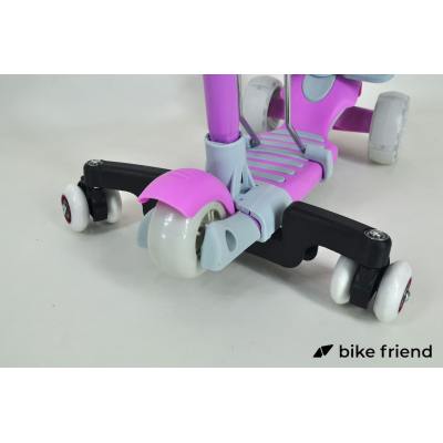 Дитячий триколісний самокат Maraton Sigma 5 в 1 фіолетовий Дитячий триколісний самокат Maraton Sigma 5 в 1 фіолетовий