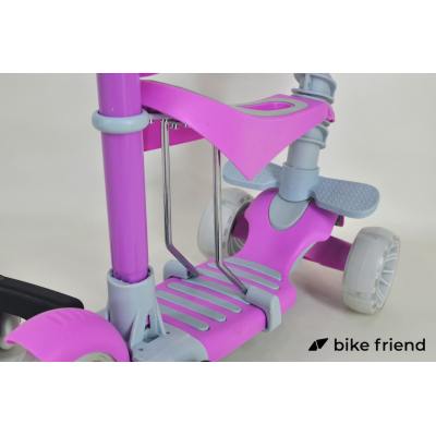 Дитячий триколісний самокат Maraton Sigma 5 в 1 фіолетовий Дитячий триколісний самокат Maraton Sigma 5 в 1 фіолетовий