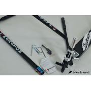 Трюковой самокат Maraton Slip Stream серебро