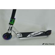 Трюковой самокат Maraton Slip Stream серебро