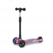 Самокат триколісний Maraton Smart Рожевий Космос