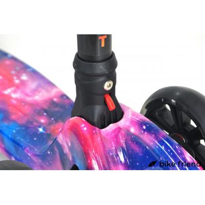 Самокат трехколесный Maraton Smart Розовый Космос Самокат трехколесный Maraton Smart Розовый Космос