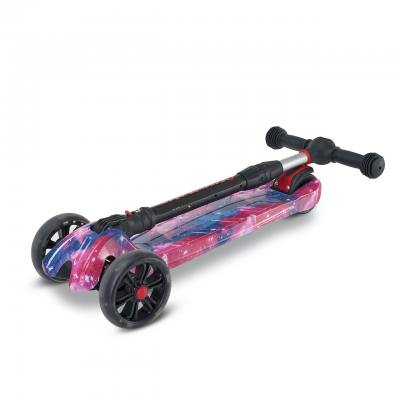 Самокат трехколесный Maraton Smart Розовый Космос Самокат трехколесный Maraton Smart Розовый Космос