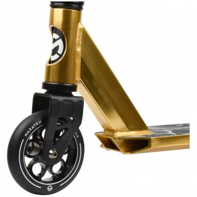 Самокат Maraton Trigger золотистый Самокат Maraton Trigger золотистый