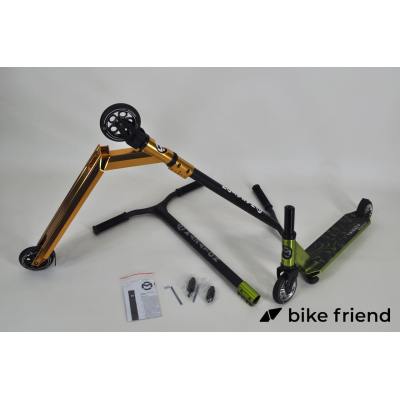 Самокат Maraton Trigger золотистый Самокат Maraton Trigger золотистый