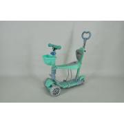 Самокат Maraton Tucson 3 в 1 голубой