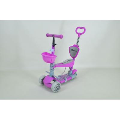 Дитячий триколісний самокат Maraton Tucson 3 в 1 фіолетовий Дитячий триколісний самокат Maraton Tucson 3 в 1 фіолетовий