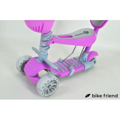 Дитячий триколісний самокат Maraton Tucson 3 в 1 фіолетовий Дитячий триколісний самокат Maraton Tucson 3 в 1 фіолетовий