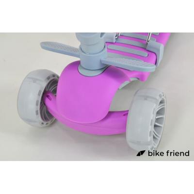 Дитячий триколісний самокат Maraton Tucson 3 в 1 фіолетовий Дитячий триколісний самокат Maraton Tucson 3 в 1 фіолетовий