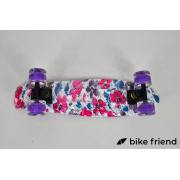 Пенни борд Maraton Ultra цветы