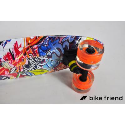 Пенні борд Maraton Ultra графіті помаранчевий Пенні борд Maraton Ultra графіті помаранчевий