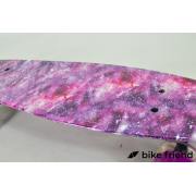Пенни борд Maraton Ultra космос розовый