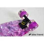 Пенни борд Maraton Ultra космос розовый