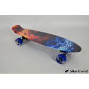 Пенни борд Maraton Zetra вода и пламя