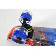 Пенни борд Maraton Zetra вода и пламя