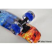 Пенни борд Maraton Zetra вода и пламя