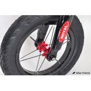 Беговел Maraton Royal Carbon 12" лимонный