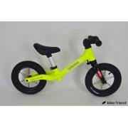 Беговел Maraton Royal Carbon 12" лимонный