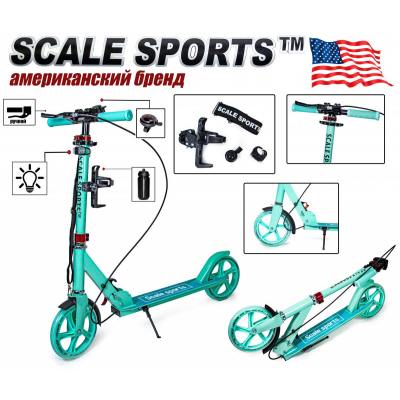 Самокат дитячий Scale Sports SS-18 бірюзовий Самокат дитячий Scale Sports SS-18 бірюзовий
